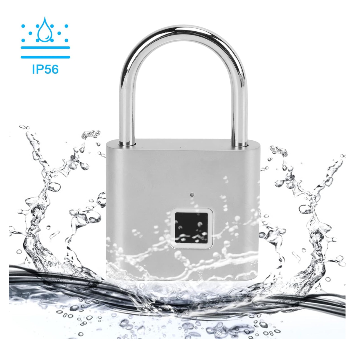 Miniatura 4 de Candado de seguridad lector de huella